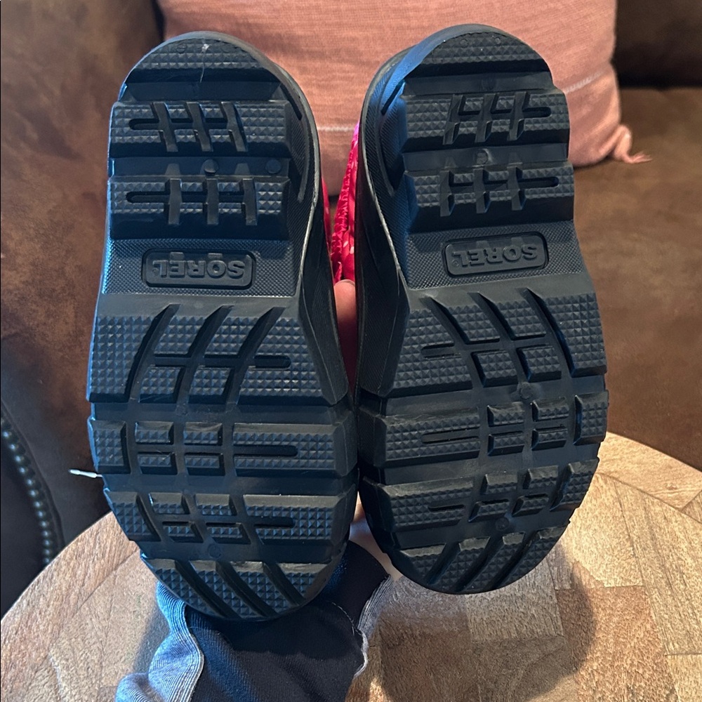 Sorel Pink and Black Snow Boots - Picture 5 of 6